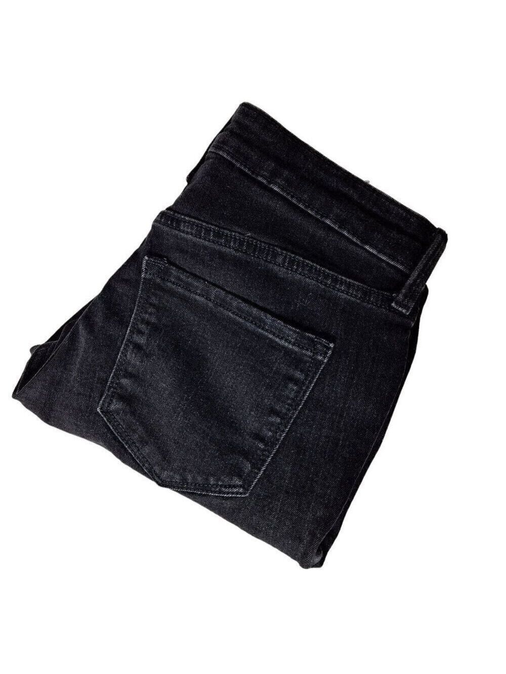 Old Navy Pop Icon Skinny Mid Rise Jeans Black Wash Size 4